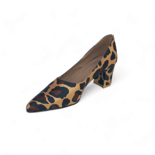 Woman Block Heels Pump Shoes