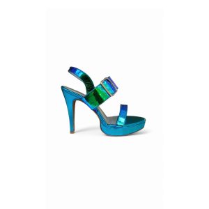 woman high heels sandals
